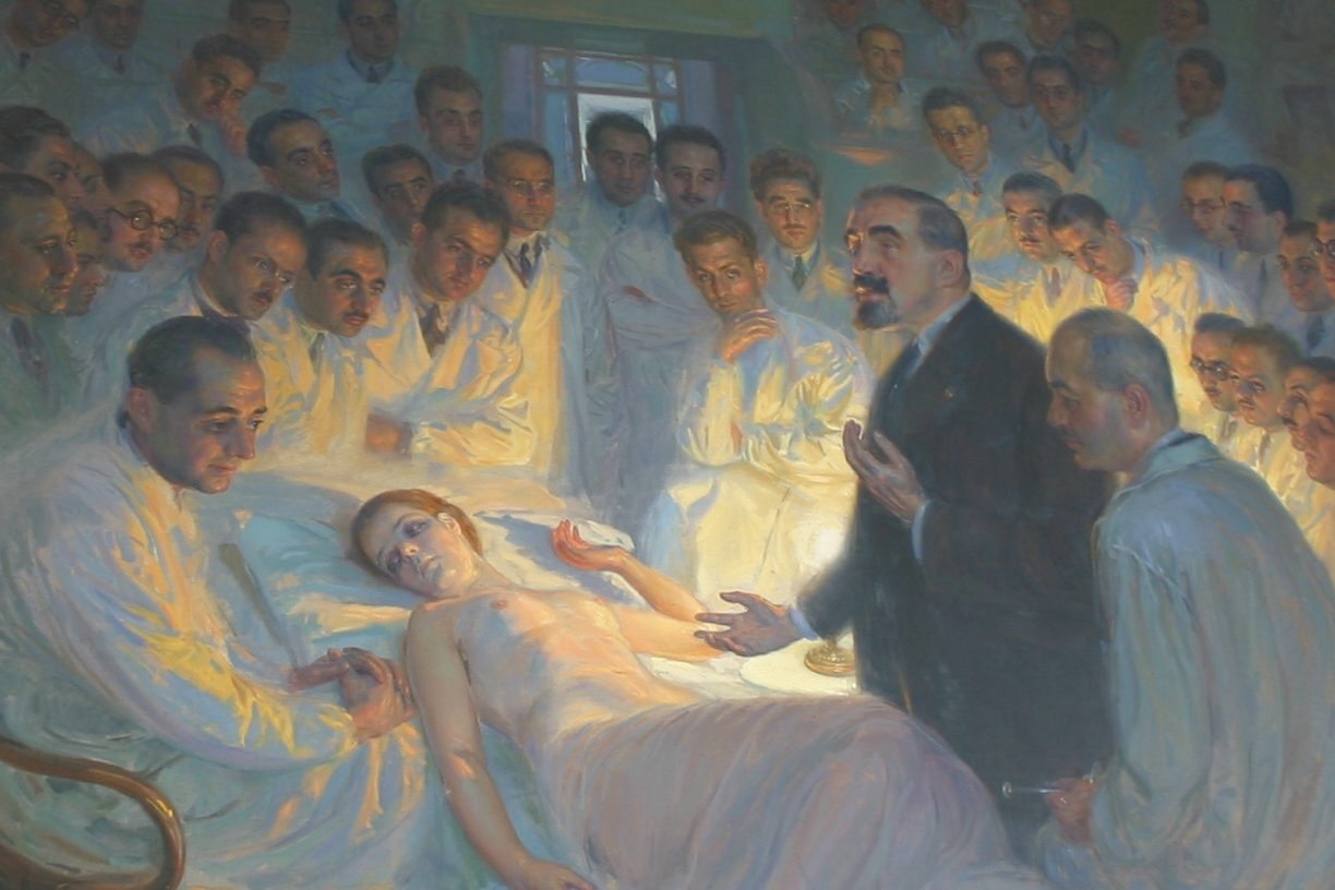 Ernesto Pestalozza and disciples, by Roberto Fantuzzi, Rome - 02.JPG